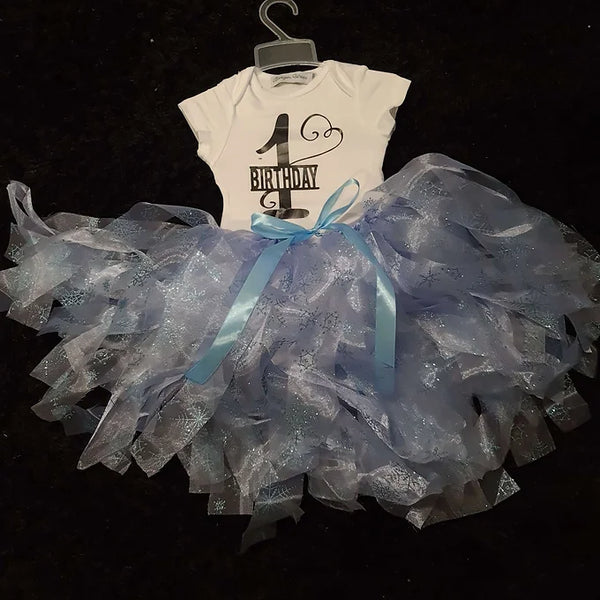 First Birthday Onesie And Tutu
