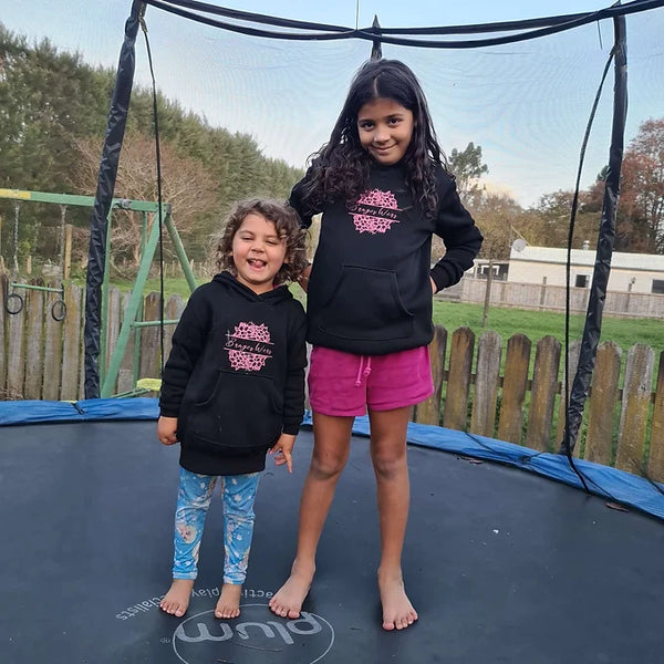 Kids Black Hoodie 2023
