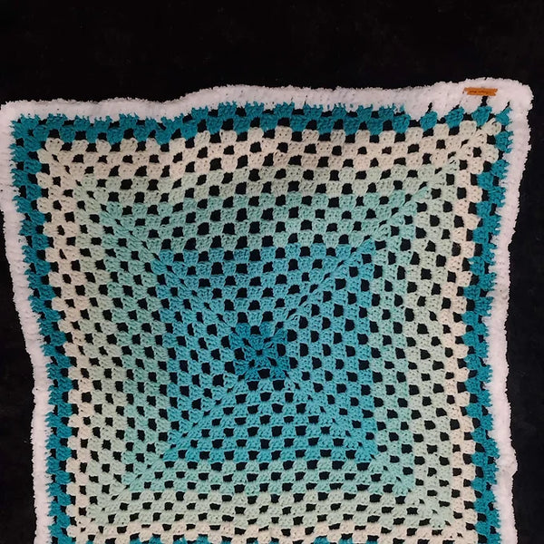 Handmade Blue Blanket
