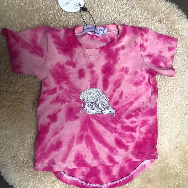 Shoe Tie Dye Top