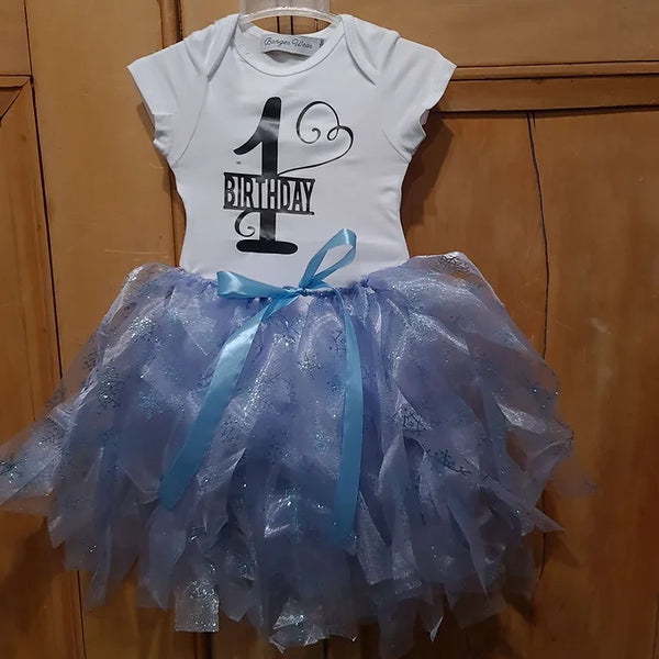 First Birthday Onesie And Tutu