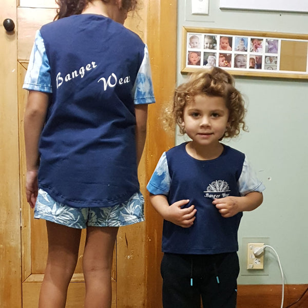 Blue Kids Top